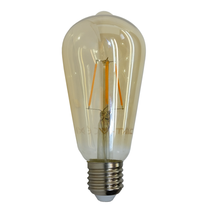 LED žiarovka E27 ST64 6W teplá biela