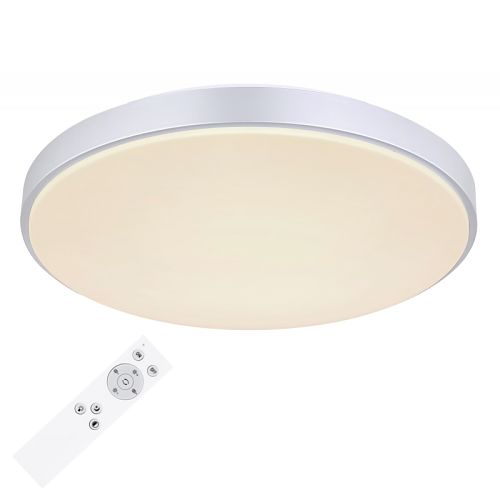 LED stropné svietidlo strieborné – stmievateľné - Ø50cm - SONNY