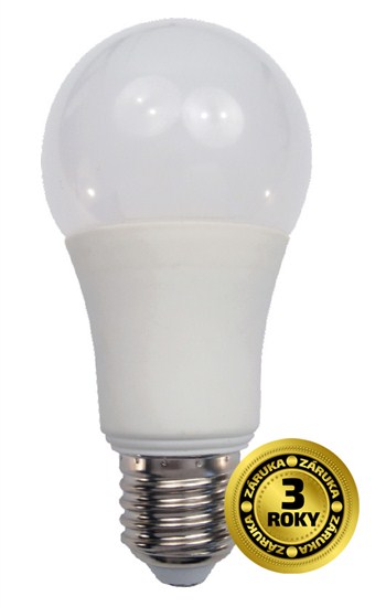 LED žiarovka Ra90 - klasický tvar - 10W - teplá biela E27