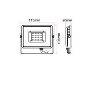 led_reflektor_biely_10W