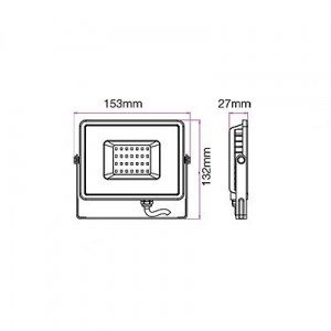 led_reflektor_biely_20W