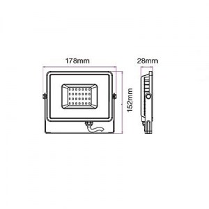 led_reflektor_biely_30W