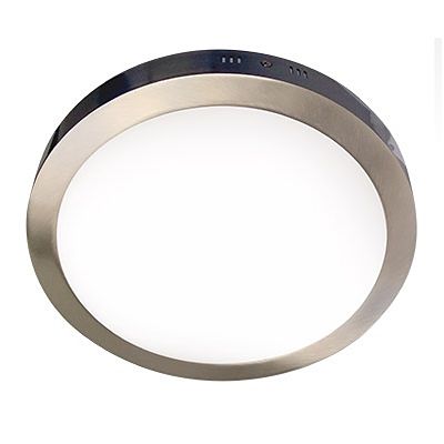 Stropné LED svietidlo FENIX R CHRÓM kruh - Ø 298mm - 24W