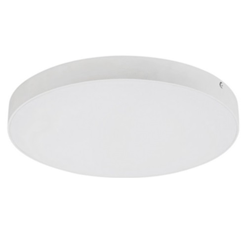 Kvalitné výkonné LED svietidlo MONZA R, úzky biely rám priemer 40cm 50W