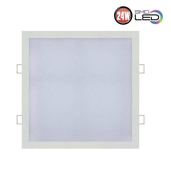 Podhľadové LED svietidlo zapustené panel slim, 300x300 mm, 1632 lm, 24W